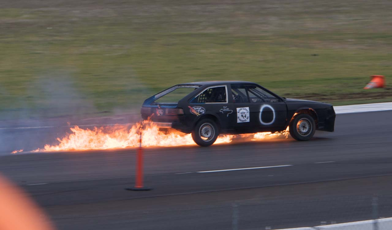 Illustration for article titled Squirrels Of Fury Scirocco Ventilates Engine Block, Goes Out In Blaze Of Glory